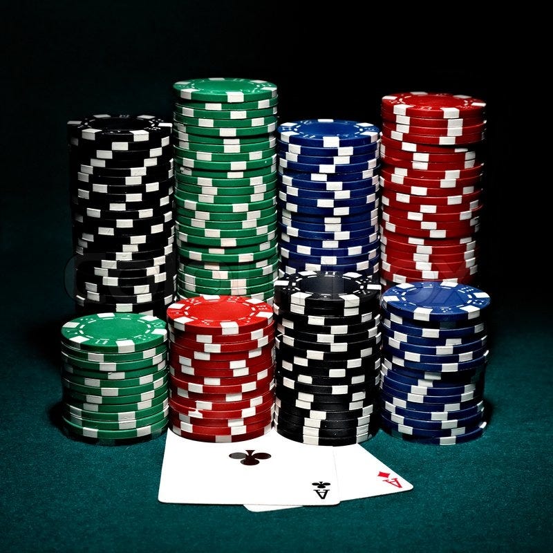 Tavolo da roulette di un casinò online